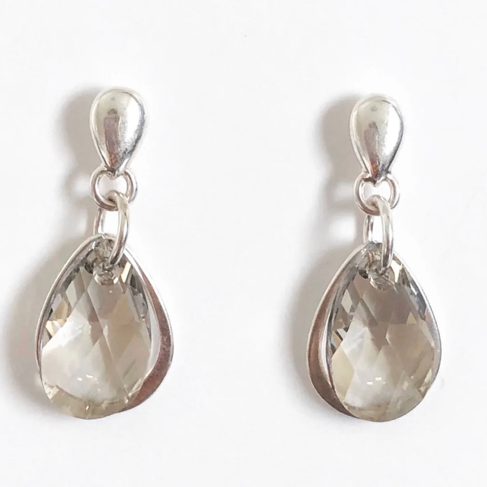 TRINK Swarovski Sterling Earrings.